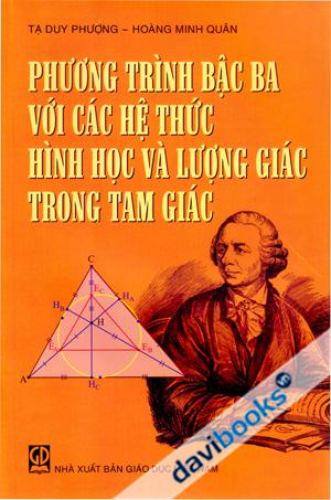Phương Trình Bậc Ba Với Các Hệ Thức Hình học Và Lượng Giác Trong Tam Giác