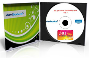 301 Câu Đàm Thoại Tiếng Hoa Tập 1 (02 CD)