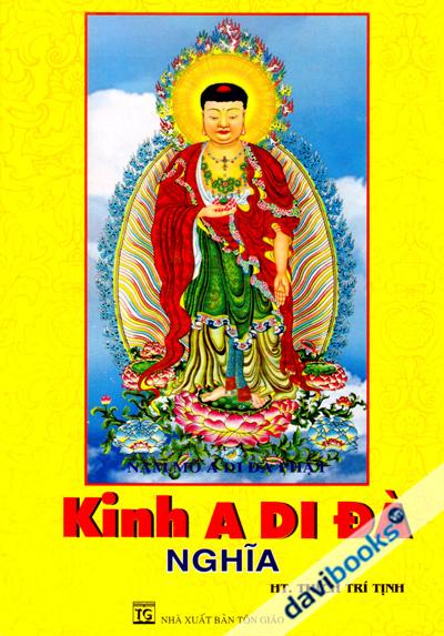 [Kinh Phật] Kinh A Di Đà Nghĩa (Bìa vàng)