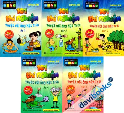 101 Thí Nghiệm Tuyệt Vời Ông Mặt Trời (Bộ 5 Cuốn)