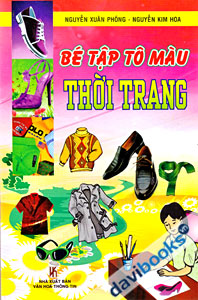 Bé Tập Tô Màu Thời Trang