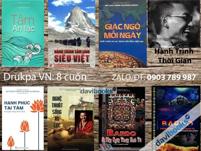 Drukpa Việt Nam: Bộ 8 Cuốn