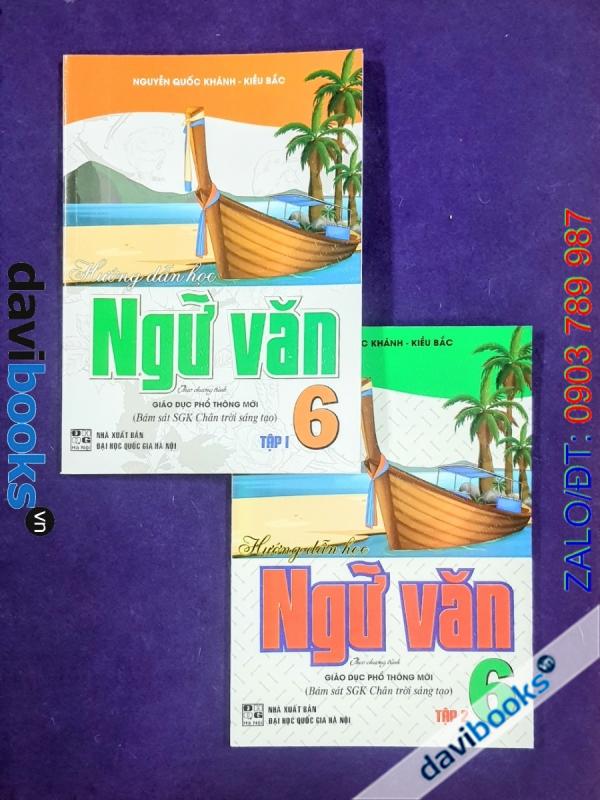 Combo 2Q: Hướng Dẫn Học Ngữ Văn 6 (Bộ SGK Chân Trời ST)
